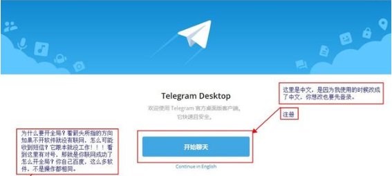 中国大陆如何注册Telegram电报 ？